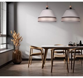 Duolla - Lustră pe cablu AVIGNON 2xE27/15W/230V bej