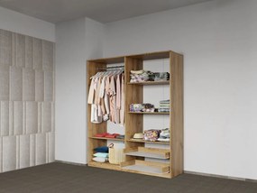 Set mobila dormitor 4 piese Stejar Levi C08