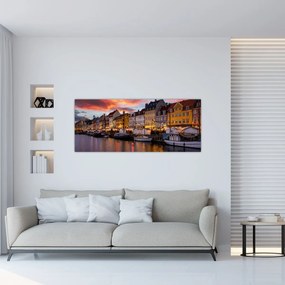 Tablou - Nyhavn, Copenhaga (120x50 cm)