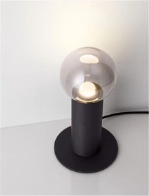 Lampa de masa LED design minimalist CHRONOS negru