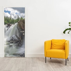 Fototapet pentru ușă - Cascadele (95x205cm)