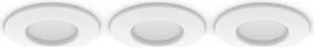 Philips - Set de 3 spoturi LED RGBW dimabile pentru baie, încastrate în tavan Hue SLIM LED/8,3W/230V IP44