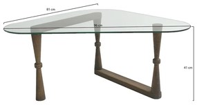 Măsuță de cafea Orte Walnut