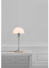 Nordlux - Lampă de masă ELLEN 1xE14/40W/230V crom mat/alb