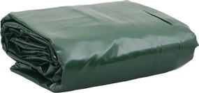 vidaXL Prelată, verde, 4x8 m, 650 g/m²