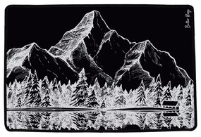 Covoraș de intrare 45x75 cm Cabin in the Mountains – Butter Kings