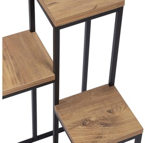 Ghiveci de flori decorativ Vopamo 1 (pin atlantic + negru). 1093631