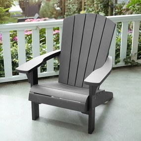 441309 Keter Scaun Adirondack Troy, gri