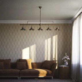 Lustra stil industrial din alama personalizabila Alice