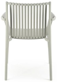 Scaun de bucaterie Lamar, gri