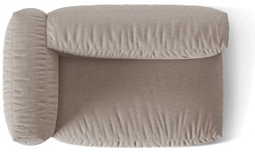 Modul pentru canapea modulară bej (cu colț pe partea stângă ) Martina – Micadoni Home