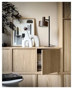 Comodă TV modulară cu aspect de lemn de stejar 77x44 cm Modulair – vtwonen