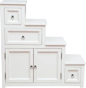 Comoda mica tip scara, L94 41 H97 cm, dreapta