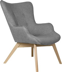 Fotoliu gri Niko – Ropez