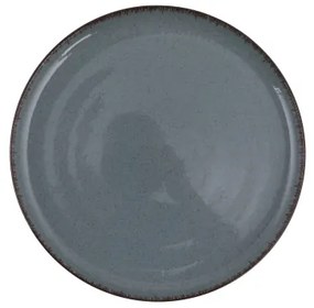 Set de veselă, 18 piese, porțelan, albastru