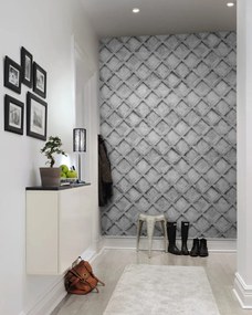 Tapet Concrete Trellis, Grey Rebel Walls