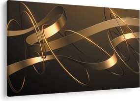 Tablou - Panglici de bronz (90x60 cm)