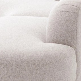 Canapea design modern LUX Bjorn L, mauritius grey