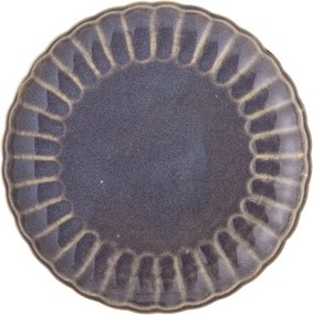 Farfurie violetă din gresie ø 27 cm Latina – Bloomingville