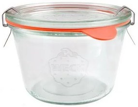 Set de borcane Weck Sturz din 6 bucăți 370 ml cu accesorii, diametru 100 mm