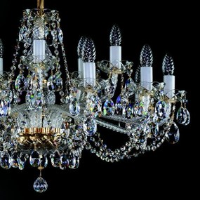 Candelabru 15 brate Cristal Bohemia Exclusive CAMERON XV.