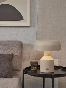 Veioza, Lampa de masa din metal Porto sand