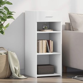 vidaXL Dulap, alb, 40x42,5x93 cm, lemn prelucrat