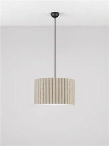 Lustra suspendata cu abajur din in verde Nos