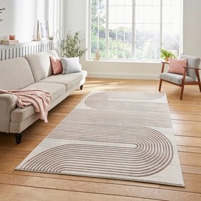 Covor roz/gri deschis 120x170 cm Apollo – Think Rugs