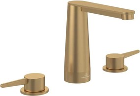 Baterie lavoar Villeroy&Boch Conum dubla comanda auriu periat