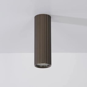 Spot aplicat din aluminiu canelat Anna bronz