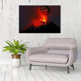 Tablou cu vulcan (90x60 cm)