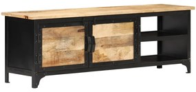 vidaXL Comodă TV, 120 x 30 x 40 cm, lemn masiv de mango
