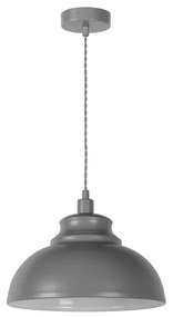 Lucide 34400/29/36 - Lampa suspendata ISLA 1xE14/40W/230V gri