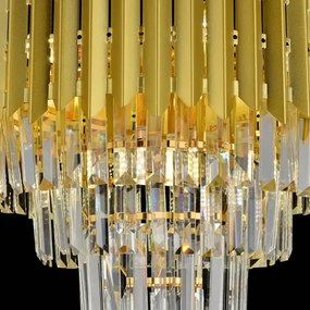 Brilagi - Candelabru pe lanț CRISTAL 5xE14/40W/230V Ø 45 cm