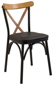 Set mobilier sufragerie Duvasa 10 (negru) (pentru 4 persoane). 1093812