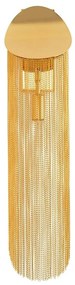 Aplica de perete design modern Chains WL auriu