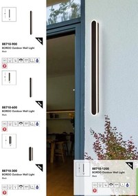 Aplica de perete lumina ambientala exterior Bordo LED, H-90cm