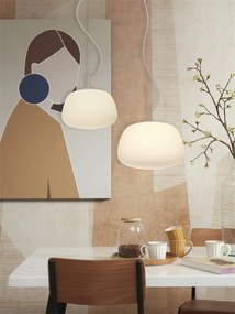 Pendul design decorativ Sapporo S white/sand