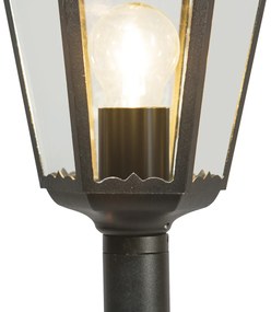 Lampa de exterior clasica in picioare neagra 170 cm IP44 - New Orleans