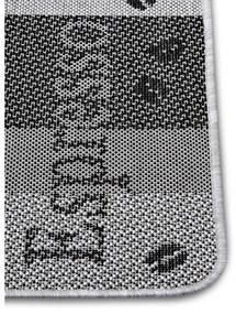 Covor de bucătărie Hanse Home Weave Coffee Selection, 70x180 cm, gri