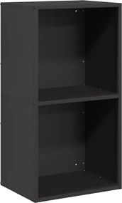 vidaXL Suport pentru lemne de foc negru Oțel laminat la rece