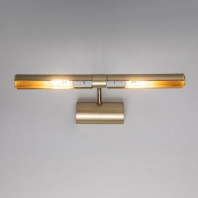 Brilagi - Lampă pentru tablouri DANAE 2xE14/40W/230V, auriu