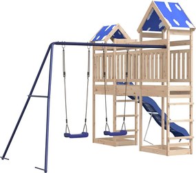 vidaXL Set de joacă pentru exterior, lemn masiv de pin
