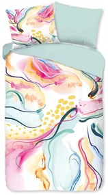 Lenjerie de pat din bumbac pentru pat de o persoană, extinsă 140x220 cm Magic – Good Morning