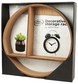 Polita decorativa de perete ACCENTS 37 cm - mai multe culori Culoare: Maro deschis