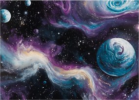 Tablou - Univers pictat (70x50 cm)