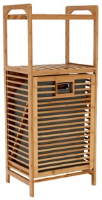 Cos de rufe, bambus natural / gri, KERI NEW