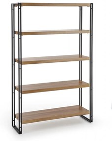 Raft Bolivar REG2 stejar auriu/negru H155 cm