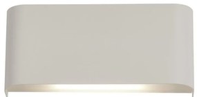 Aplica de perete cu lumina ambientala LED Match Box alb